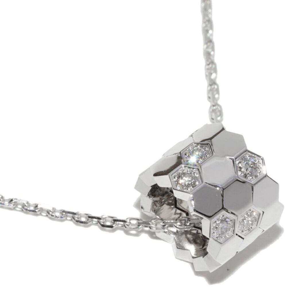 Chaumet K18WG Diamond Be My Love Necklace